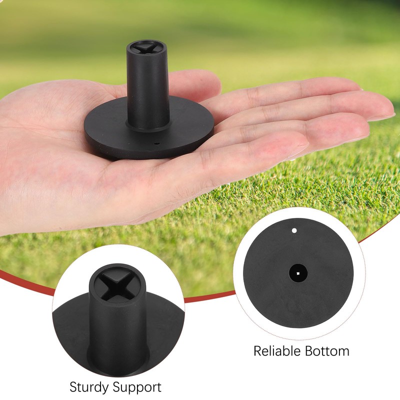 TIXIPEM 1.5IN Rubber Golf Tees [6PCS] - Flexible Stable Ball