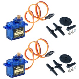 TS90MD ミニデジタルサーボフルメタルギア360度連続回転マイクロサーボヘリコプター 飛行機 ロボットカーモデル 2個