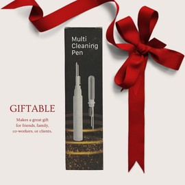 Spark Solutions - Airpod Cleaner Kit - Airpod Cleaning Tool Kit - Airpod Cleaner and Case - Airpod Cleaner Tool - Ear Bud Cleaner - Airpod Cleaning Kit - Airpods Cleaning Kit - Black - White (White)