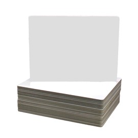 Flipside Products 9" x 12" Magnetic Two-Sided Dry Erase Boards 24 Pack, White Boards, Classroom Pack, Double Sided Lapboard for Class, Reusable for Group Participation, Bulk