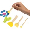 WAFJAMF WAFJAMF 30 Pcs Assorted Size Round Sponges Brush Set