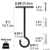 NACETURE Ceiling Hooks Heavy Duty 2 Pack - Plant Hooks