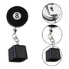NAUZE Billiard Chalk Holder Retractable Pool Cue Chalk Holder Stainless