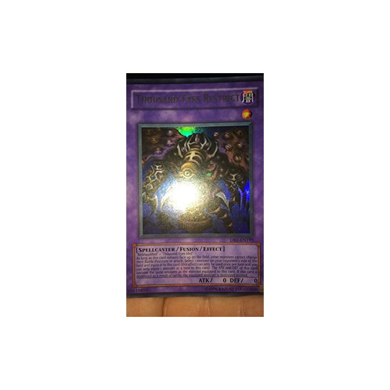 Yu-Gi-Oh! - Thousand-Eyes Restrict (DB1-EN195) - Dark Beginnings 1 -