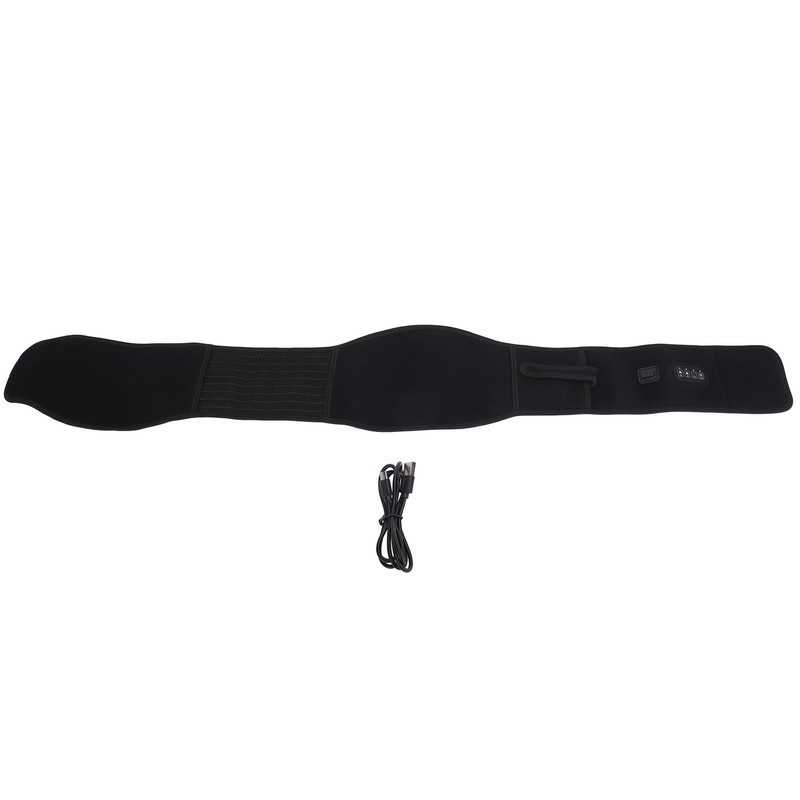 Heated Brace Waist Belt Three Speed Adjustable Versatile Safe Effective