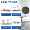 20Pcs M4 304 Stainless Steel Duplex Wire Rope Clips, Duplex