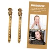 TOVINANNA Sets Cm Stainless Steel Hairdressing Clips Hair Tool for