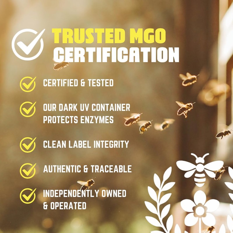 Manuka Daddy - Raw & Certified, MGO 100+ Manuka Honey,