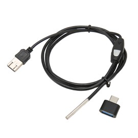 USB Endoscope 1080P 3.9mm Camera IP67 Waterproof Type C Industrial Borescope with 6 Dimmable LEDs for Auto Repair 3.3ft