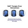 Jenny Wren Tangle-Free, Retractable Dog Lead with Anti-Slip Handle; 5M