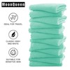 MOONQUEEN Microfiber Facial Cloths Fast Drying Washcloth 12 Pack -