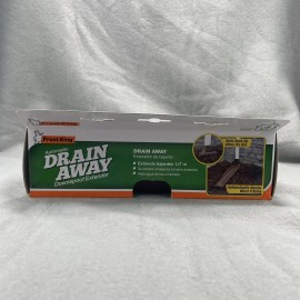 Frost King Automatic Drain Away Downspout Extender DE46BR 46" Brown NEW