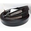 Aces GENUINE HORSE HEAVY DUTY STRONG BLING DIAMANTE STIRRUP LEATHER