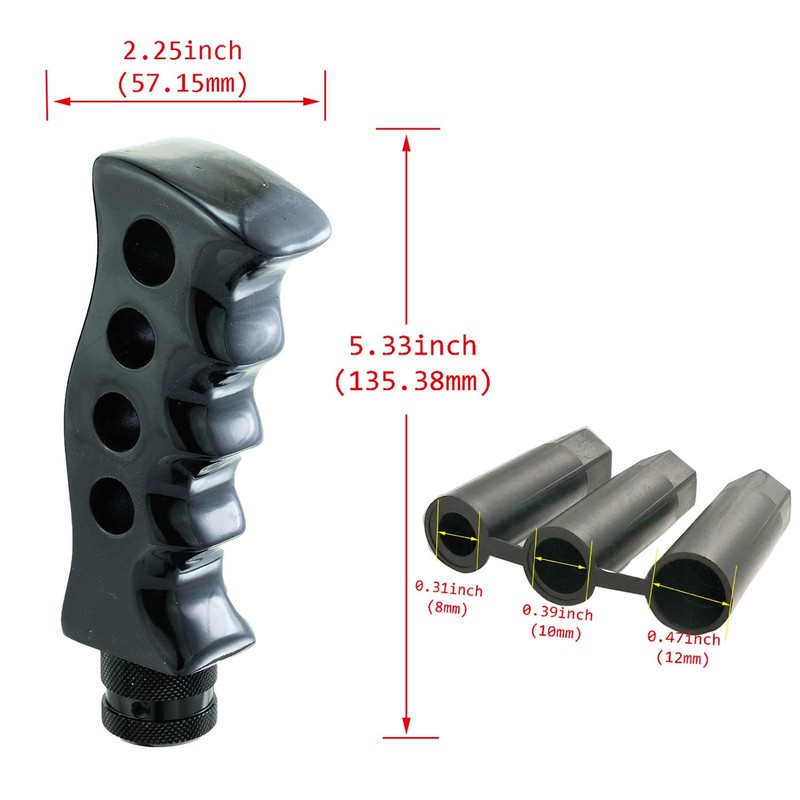 Abfer Handle Grip Shift Knob Unique Gear Stick Shifter Knobs