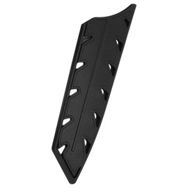 uxcell Knife Cover Sleeves Blade Edge Guards for 7.5" Chef Knife Blade Edge Protector Universal Knife Sheath for Kitchen, Black