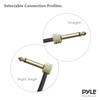 Pyle Pro-Audio Pedal Board Patch Cables - Universal D.I.Y Custom