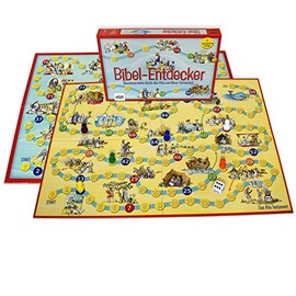 MaMeMi Bible Explorer Board Game for 2-6 Players, Ages 7 and Above