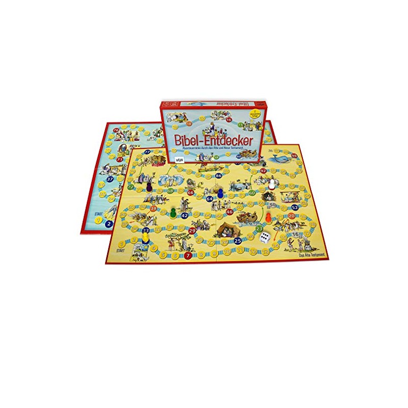 MaMeMi Bible Explorer Board Game for 2-6 Players, Ages 7