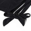 MOOSLOVER Women One Shoulder High Waisted Bikini Tie High Cut