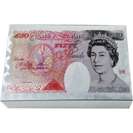 Mr. Gadget's Solutions Premium-Quality Plated Waterproof Playing Cards – Plastic Deck for Poker, Party Fun – Great for Home, and Gift-Giving Deck for Every Occasion (Pound £, Silver)