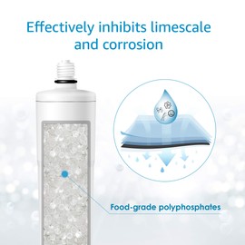 AQUACREST AP431 Cartridge, Replacement for Aqua-Pure Whole House Scale Inhibition Inline Water System AP430SS, Helps Prevent Scale Build Up On Hot Water Heaters and Boilers (Pack of 1)