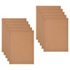 Pack of 10 Folder with Pocket A4, Kraft Document Folder,