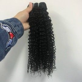 Raw Cambodian Hair Unprocessed Vietnamese Raw Burmese Curly Bulk Indian Hair Bundles Wholesale Human Hair Extensionscolor: 1pcs bundle Kinky curly, Stretched Length: 10 inches