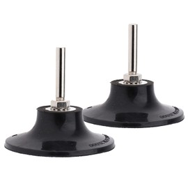 YDROWN 2 Pack 2" Quick Change Roloc Disc Pad Holder, with 1/4" Shank for Quick Change Medium Disc Attachments Polishing, Sanding and Surface Preparation
