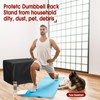 Aidetech Dumbbell Rack Cover, Waterproof Small Weight Rack Cover Home