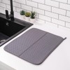 Homelka Dish Drying Mat for Kitchen, Dish Drying Mat Sink,