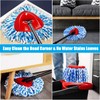 12 Packs Spin Mop Replacement Head, Only Fit for RinseClean