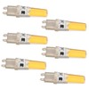 6pcs G9 LED Light Bulb COB Dimmable Professional G9 LED