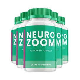 Neuro Zoom Supplement Pills Advanced Formula For Brain Health (300 Caps) 5-Pack
