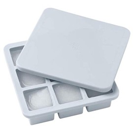 Freeze It Ice Cube Tray With Lid Large Light Blue