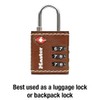Master Lock 4692D Set Your Own Combination TSA Approved Luggage