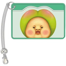 Marimo Craft MKOD-040 Kobitozukan Clear Pass Case, Sumo Mono Uchi W4.1 x H2.8 inches (105 x 70 mm)