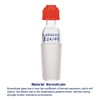Labasics Thermometer Inlet Adapter with 24/40 Inner Joint, 80mm Height,
