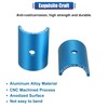 X AUTOHAUX 2 Pair Bike Handlebar Shim 25.4 to 31.8mm