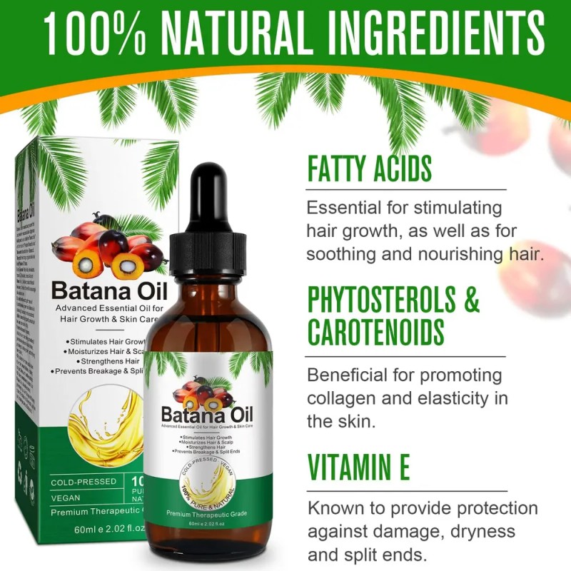 Aceite De Batana Akeeronn Para El Crecimiento Del Cabello, 6