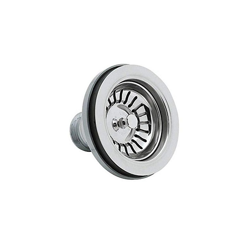 ROHL 733APC Manual Basket Strainer w/out Remote Pop-Up