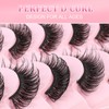 False Eyelashes Natural Look Russian Strip Fake Lashes Artificial Cat