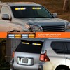 WeiSen 4 Pack 2x14 Inch Traffic Advisor Light Bar with