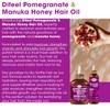Difeel Pomegranate & Manuka Honey Premium Hair Oil 8 oz.
