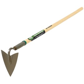 Truper 30002 Tru Tough Welded Warren Hoe, 4-3/4-Inch Head, Wood Handle, 54-Inch