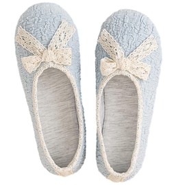 Kokomari R-03 Slippers, Women's Room Shoes, With Heels, Non-slip, Stylish, Easy to Walk, Heels, Washable, Indoor Shoes, blue