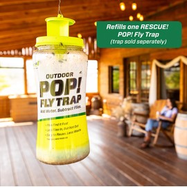 RESCUE! POP! Fly Trap Bait Refill – Outdoor Use – 6 Pack