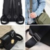 Hysagtek 50 Pcs 1 Inch Metal Adjustable Slide Buckle Strap