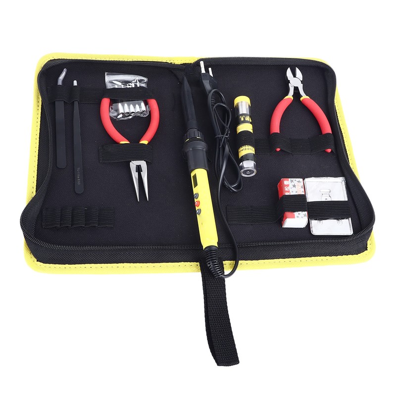 60W Soldering Iron Kit Adjustable Temperature Digital Display Electric Soldering