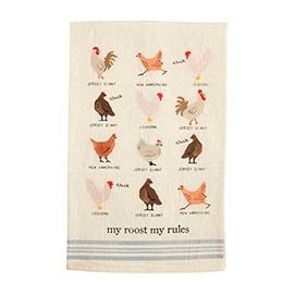 Mud Pie My Farm Animal Towel, 26" x 16 1/2"