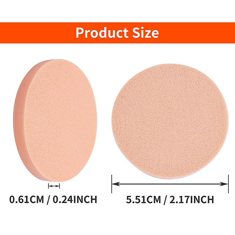 XUKZIMA 12 Pcs Makeup Sponges Facial Sponges for Washing Face